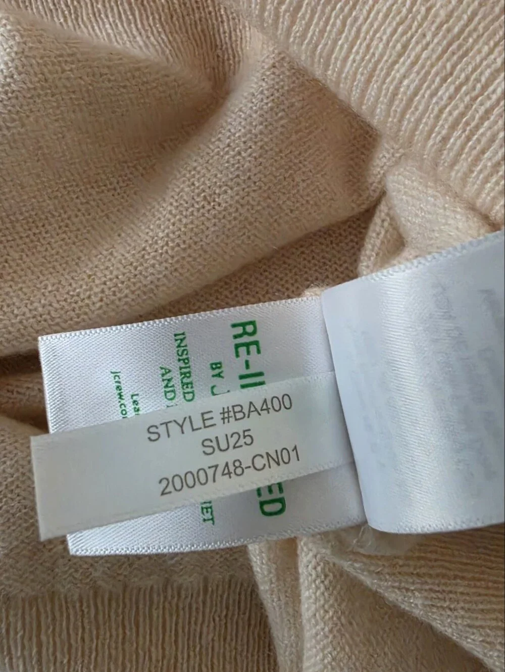 J.Crew Cashmere classic-fit crewneck sweater Size Medium